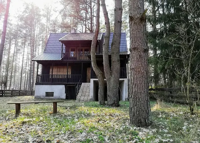 Lodge Warchaly Near Szczytno, Rustic At