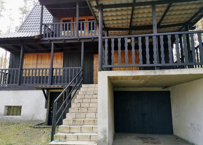 Lodge Warchaly Near Szczytno, Rustic At *